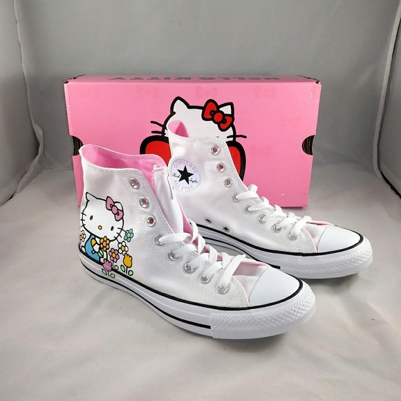 converse high tops hello kitty